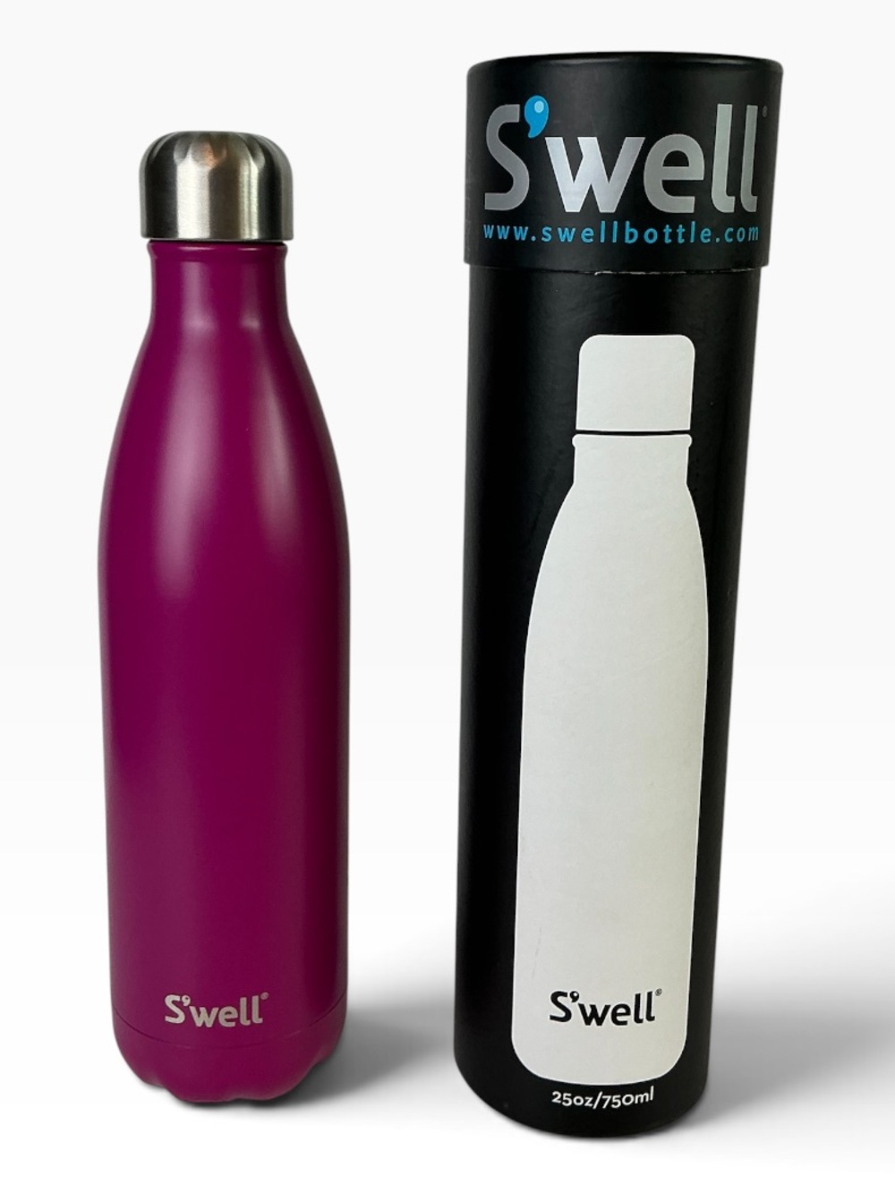 S’well Stainless Steel Water Bottle Pomegranate 25oz